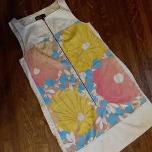 Floral beachy vintage style dress